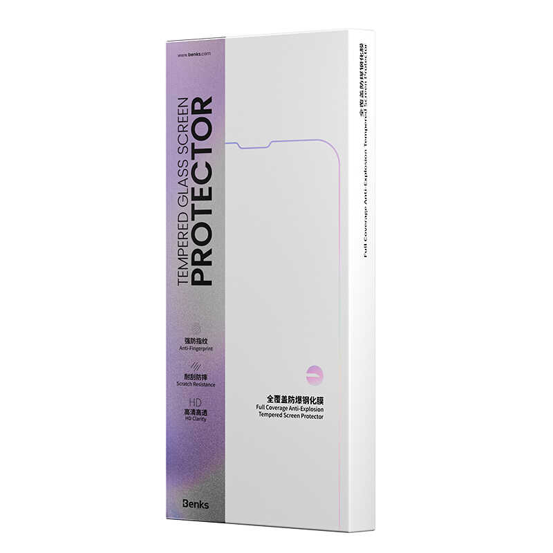 iPhone 14 Pro Max Benks V Pro Plus Şeffaf Ekran Koruyucu - 5 iPhone 14 Pro Max Benks V Pro Plus Şeffaf Ekran Koruyucu - 5